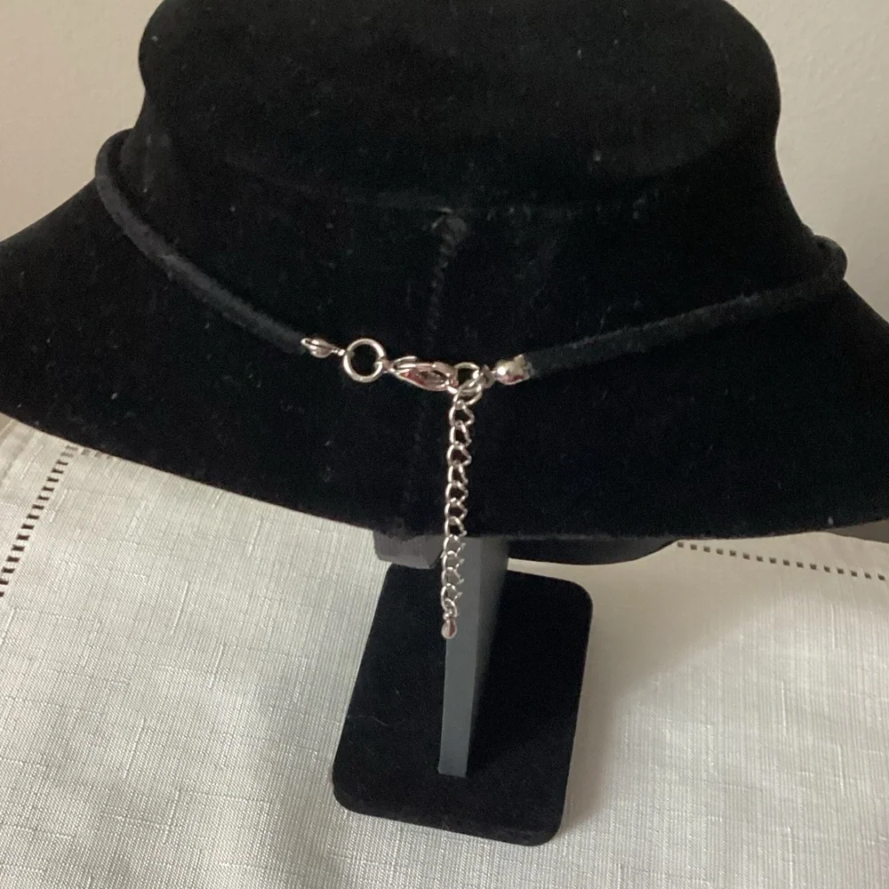 Black Crystal Necklace